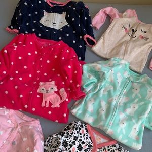 6 one pc body suite for baby girl